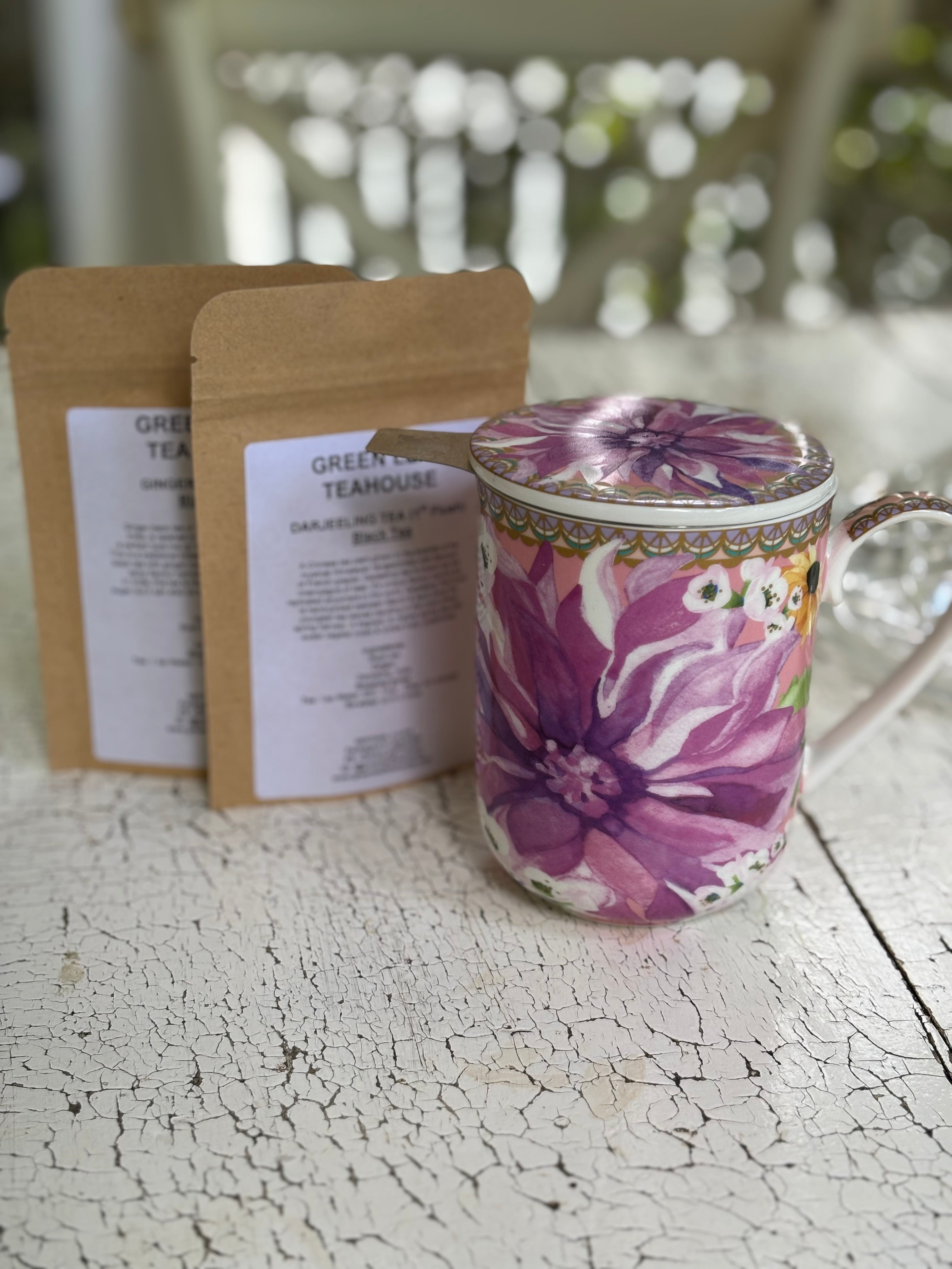 FLORAL TEA MUG SET