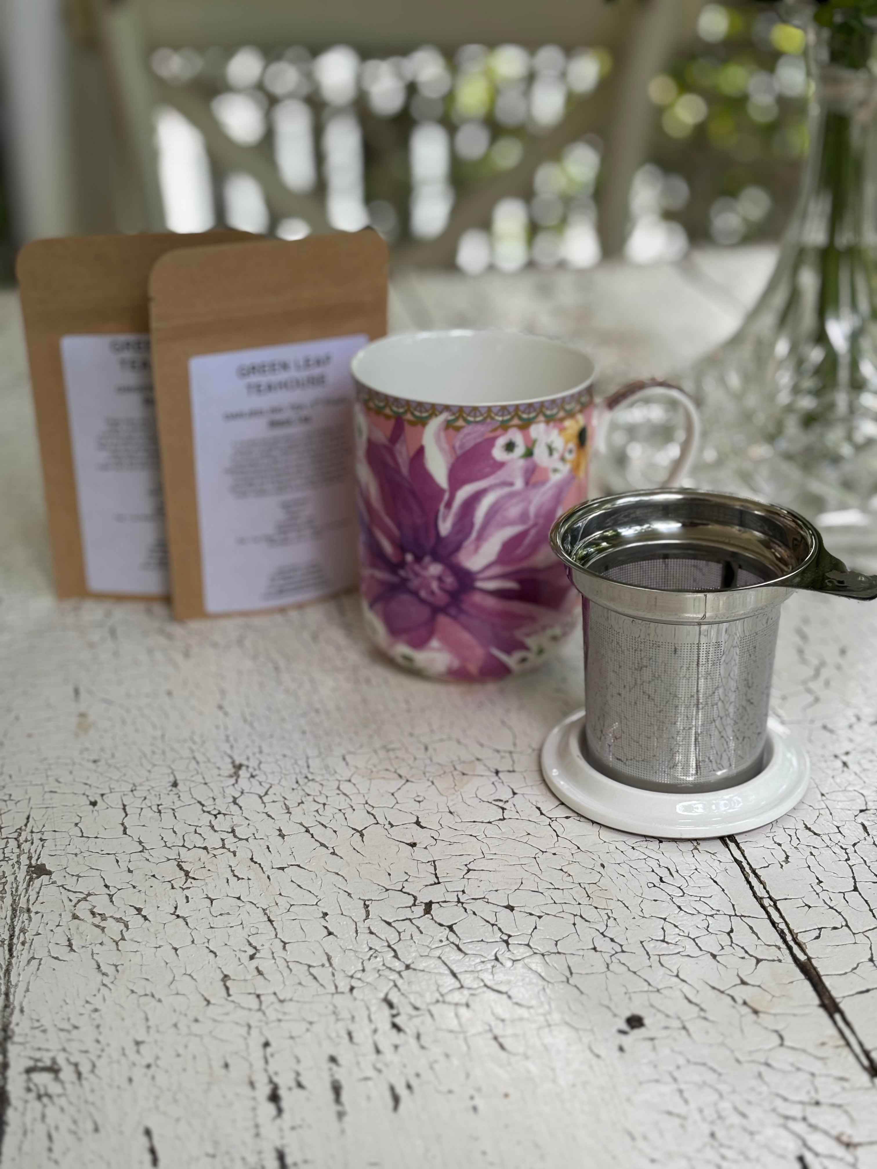 FLORAL TEA MUG SET
