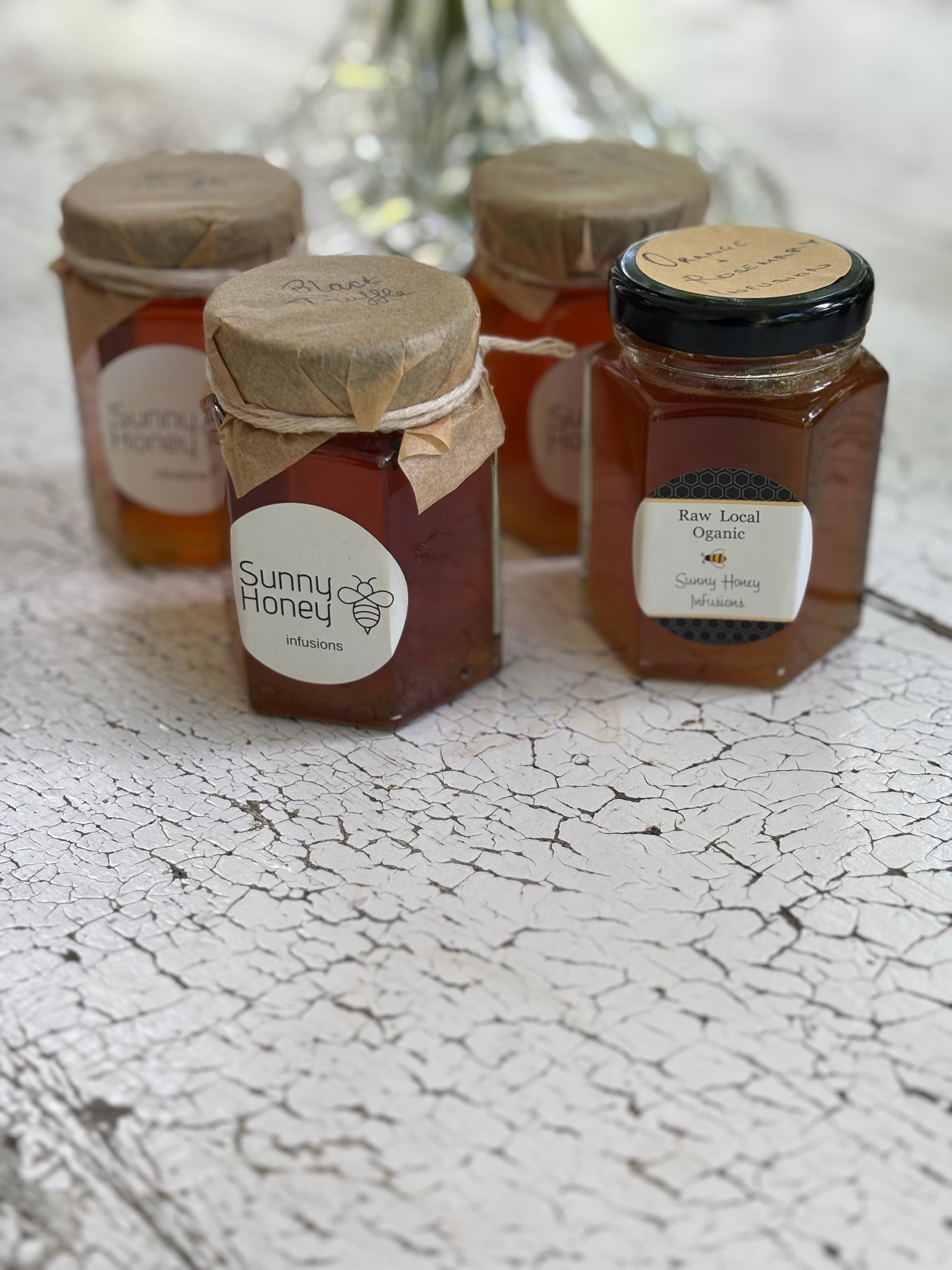 RAW LOCAL ORGANIC HONEY
