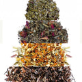 Ayurvedic tea sample pack includes four traditional tea blends to support good health and wellbeing