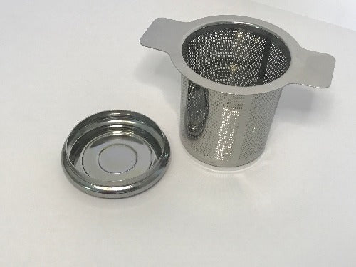 Stainless steel infuser with lid