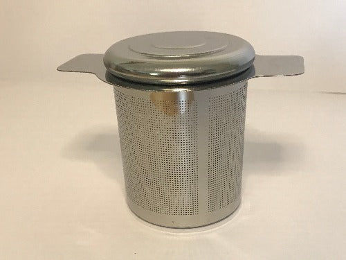 Stainless steel infuser with lid