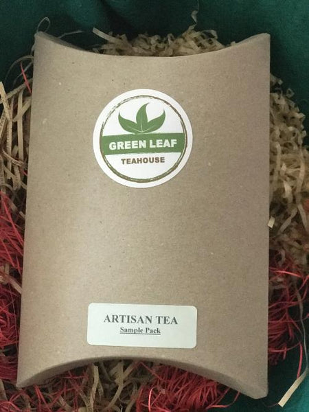 ARTISAN TEA SAMPLE PACK featuring five exclusive tea types from India, China & Taiwan. A great introduction to the world of tea.